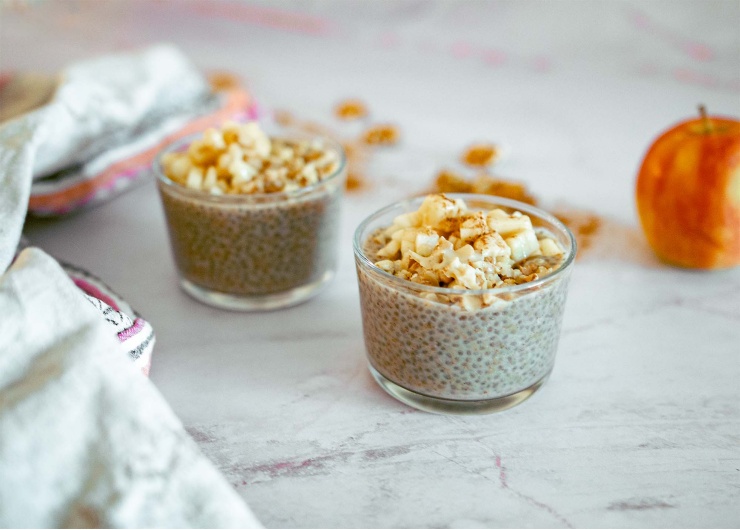 Pudding de chia overnight aux épices chaï
